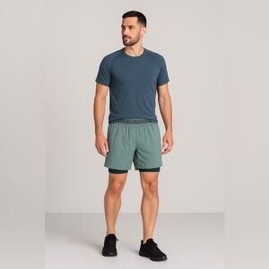 Smartwool Men's Intraknit Active Merino Wool Lined Short (Athletic Fit) Small
